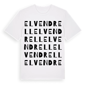 el Vendrell ordlek t-shirt – ekologisk bomull t-shirt från Pinshirt