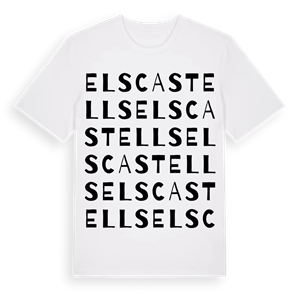 els Castells ordlek t-shirt – ekologisk bomull t-shirt från Pinshirt