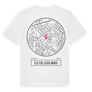 els Col·legis Nous t-shirt – ekologisk bomull t-shirt från Pinshirt