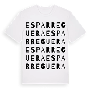 Esparreguera ordlek t-shirt – ekologisk bomull t-shirt från Pinshirt