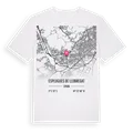 Esplugues de Llobregat karta t-shirt
