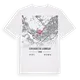 Esplugues de Llobregat karta t-shirt