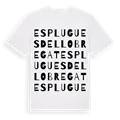 Esplugues de Llobregat ordlek t-shirt