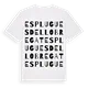 Esplugues de Llobregat ordlek t-shirt