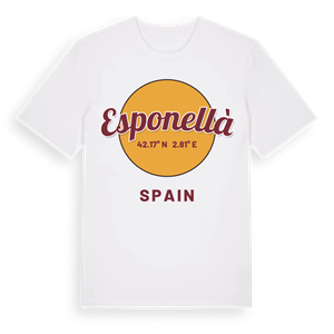 Esponellà cirkel t-shirt – ekologisk bomull t-shirt från Pinshirt