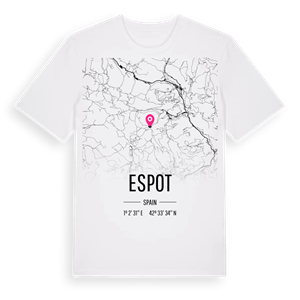 Espot karta t-shirt – ekologisk bomull t-shirt från Pinshirt