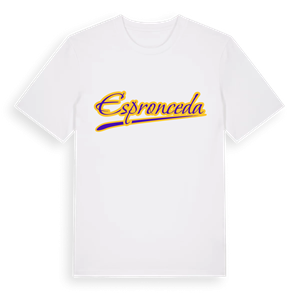 Espronceda baseball t-shirt – ekologisk bomull t-shirt från Pinshirt