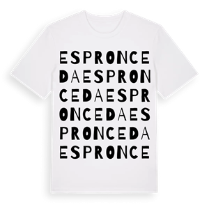 Espronceda ordlek t-shirt – ekologisk bomull t-shirt från Pinshirt