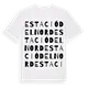 Estació del Nord ordlek t-shirt