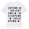 Esterri d'Àneu ordlek t-shirt