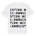 Esterri de Cardós ordlek t-shirt