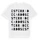Esterri de Cardós ordlek t-shirt