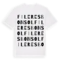 Fileres Bon Sol ordlek t-shirt