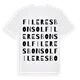 Fileres Bon Sol ordlek t-shirt