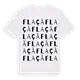 Flaçà ordlek t-shirt