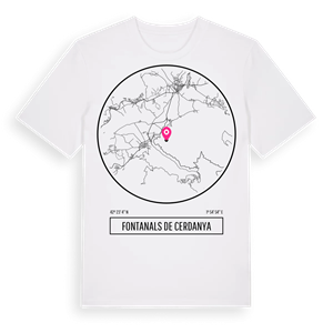 Fontanals de Cerdanya t-shirt – ekologisk bomull t-shirt från Pinshirt