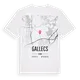 Gallecs karta t-shirt
