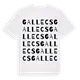 Gallecs ordlek t-shirt