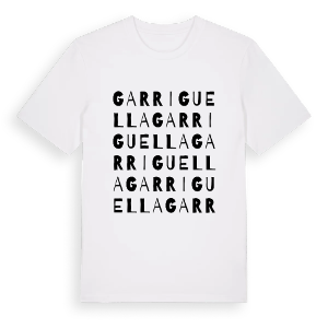 Garriguella ordlek t-shirt – ekologisk bomull t-shirt från Pinshirt