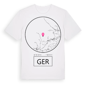 Ger t-shirt – ekologisk bomull t-shirt från Pinshirt