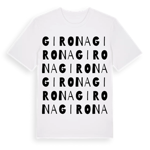 Girona ordlek t-shirt – ekologisk bomull t-shirt från Pinshirt