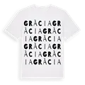 Gràcia ordlek t-shirt