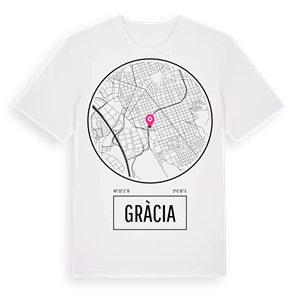 Gràcia t-shirt – ekologisk bomull t-shirt från Pinshirt