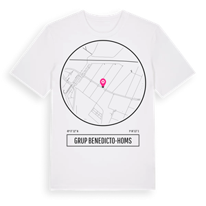 Grup Benedicto-Homs t-shirt – ekologisk bomull t-shirt från Pinshirt