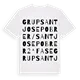 Grup Sant Josep Obrer / Sant Josep Obrer 2ª fase ordlek t-shirt