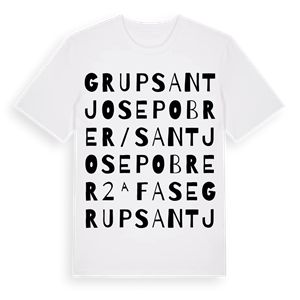 Grup Sant Josep Obrer / Sant Josep Obrer 2ª fase ordlek t-shirt – ekologisk bomull t-shirt från Pinshirt