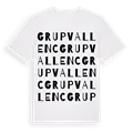 Grup Vallenc ordlek t-shirt