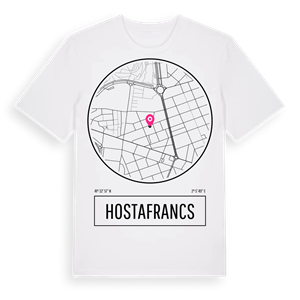 Hostafrancs t-shirt – ekologisk bomull t-shirt från Pinshirt
