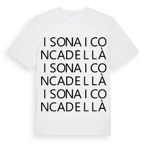 Isona i Conca Dellà ordlek t-shirt – ekologisk bomull t-shirt från Pinshirt