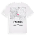 l'Albagés karta t-shirt