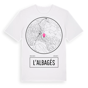 l'Albagés t-shirt – ekologisk bomull t-shirt från Pinshirt