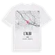 l'Albi karta t-shirt