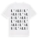 l'Albi ordlek t-shirt
