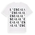 l'Escala ordlek t-shirt