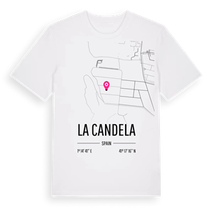 la Candela karta t-shirt – ekologisk bomull t-shirt från Pinshirt