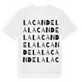 la Candela ordlek t-shirt