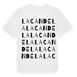 la Candela ordlek t-shirt – ekologisk bomull t-shirt från Pinshirt