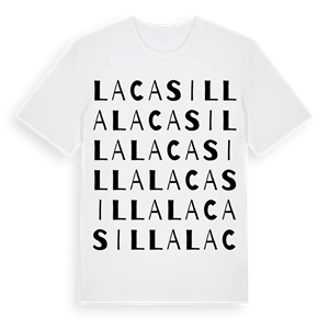 la Casilla ordlek t-shirt – ekologisk bomull t-shirt från Pinshirt