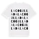 la Cogullada ordlek t-shirt