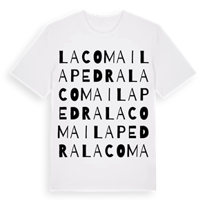 la Coma i la Pedra ordlek t-shirt – ekologisk bomull t-shirt från Pinshirt