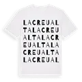 la Creu Alta ordlek t-shirt
