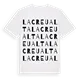 la Creu Alta ordlek t-shirt