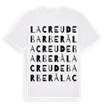 la Creu de Barberà ordlek t-shirt