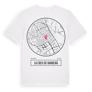 la Creu de Barberà t-shirt – ekologisk bomull t-shirt från Pinshirt