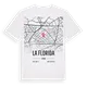 la Florida karta t-shirt