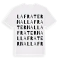 la Fraternal ordlek t-shirt